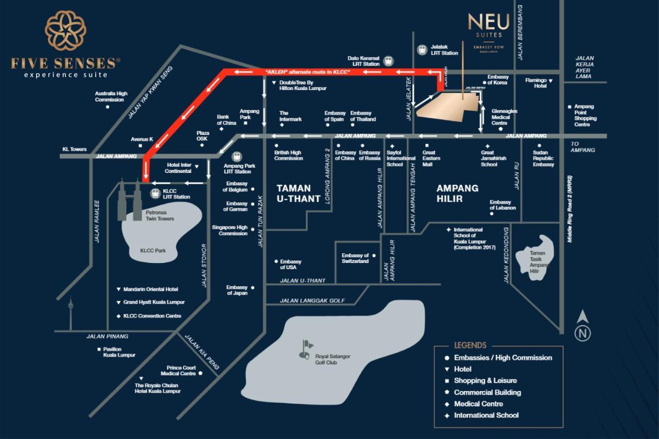 Neu Suites Residence Kuala Lumpur, Roam Exterior foto
